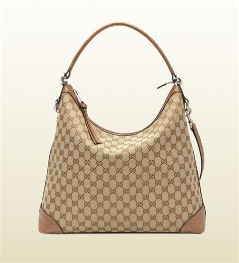 gucci miss gg original canvas hobo|Gucci Miss Gg Original Gg Canvas Hobo in Brown .